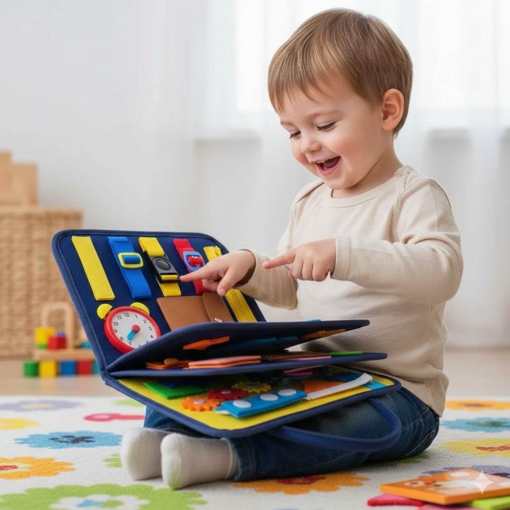 Montessori Toddler Busy Board