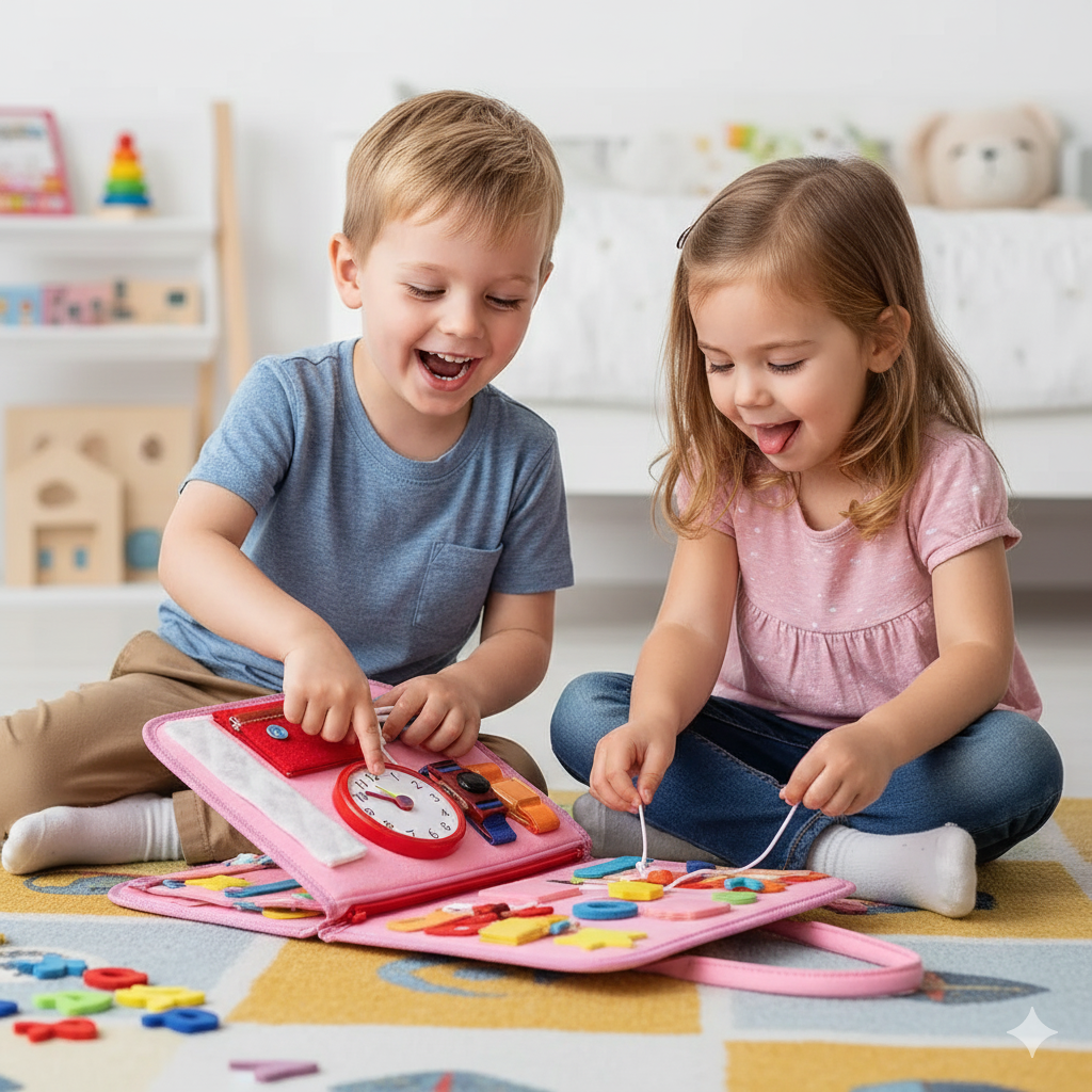 Montessori Toddler Busy Board
