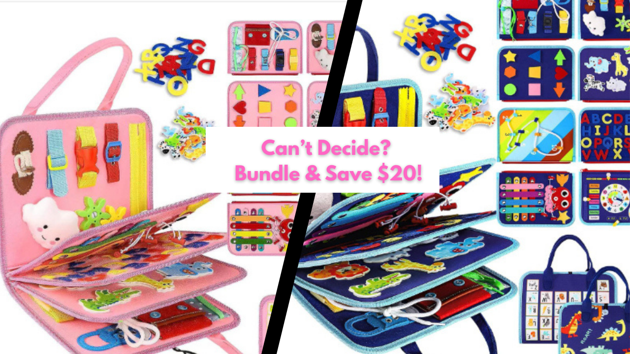 Montessori Toddler Busy Board