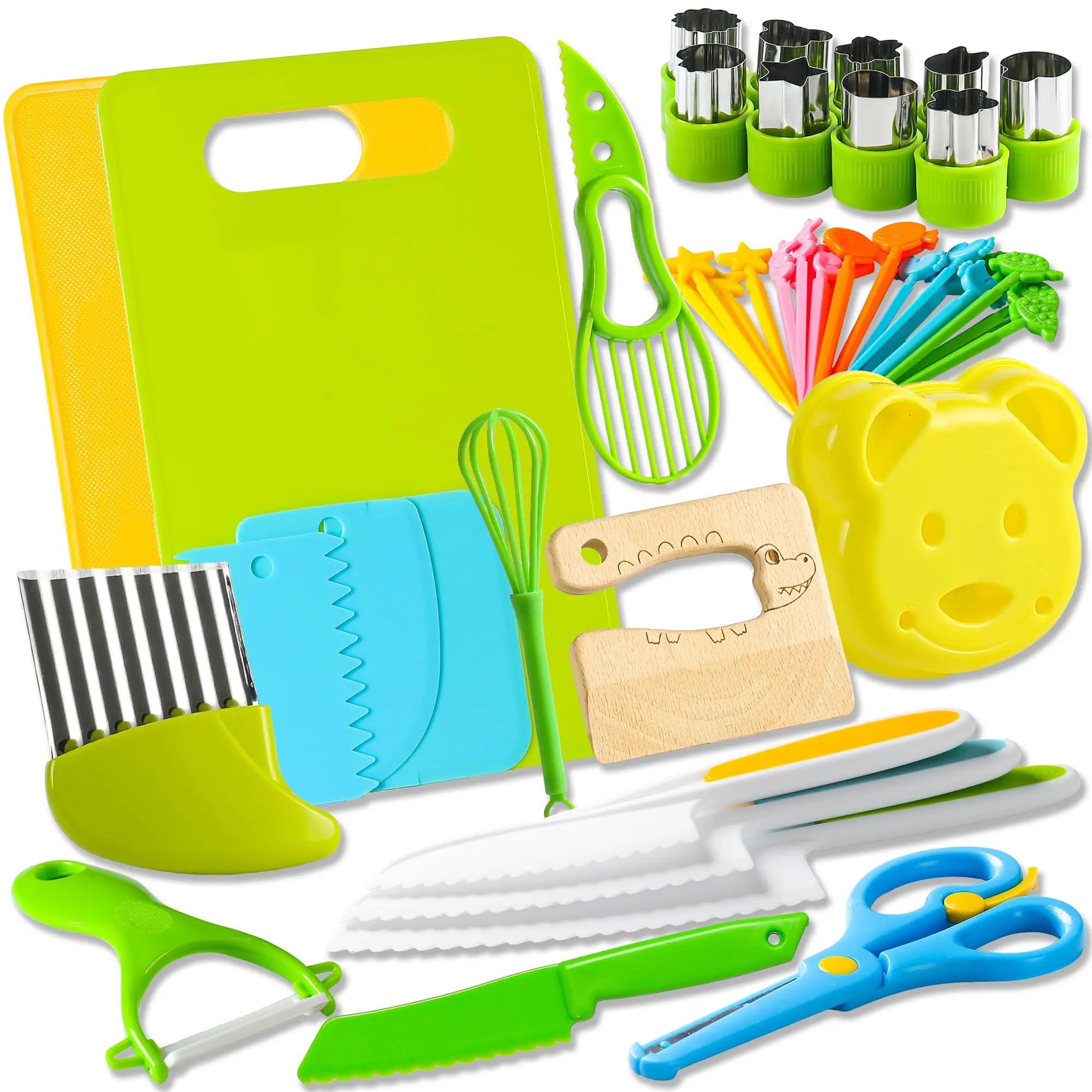 Montessori Kitchen Tools Set (13 Pieces) for Kids