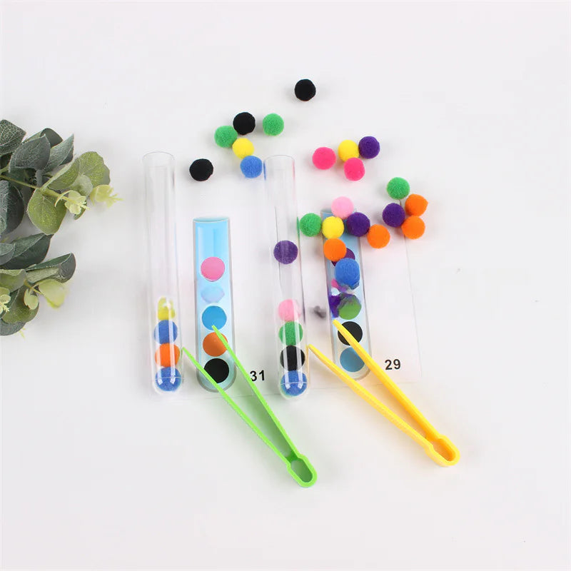 Preschool Color Sorting Toy for Fine Motor Skills