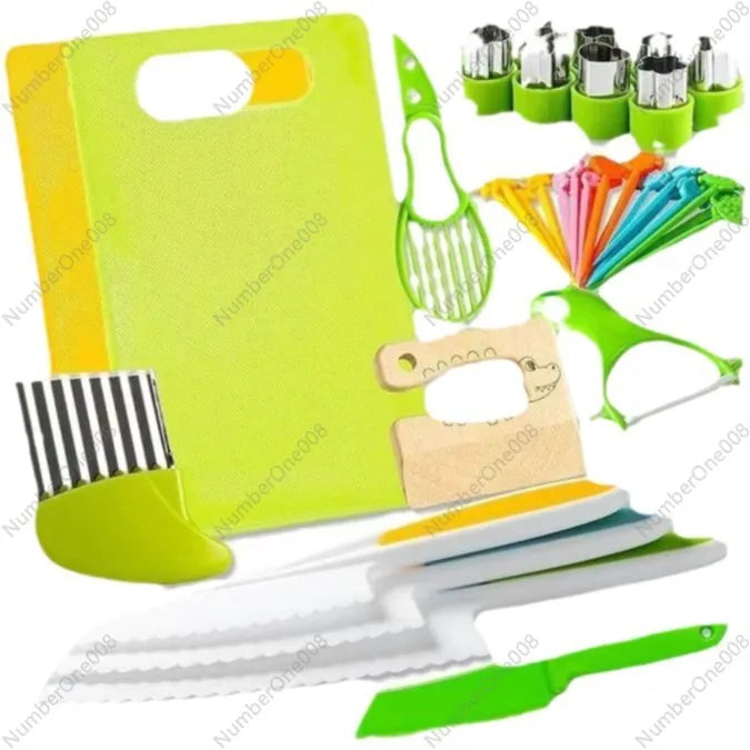 Montessori Kitchen Tools Set (13 Pieces) for Kids