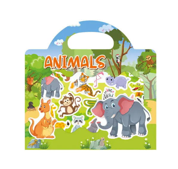 Portable Children's DIY Sticker Book