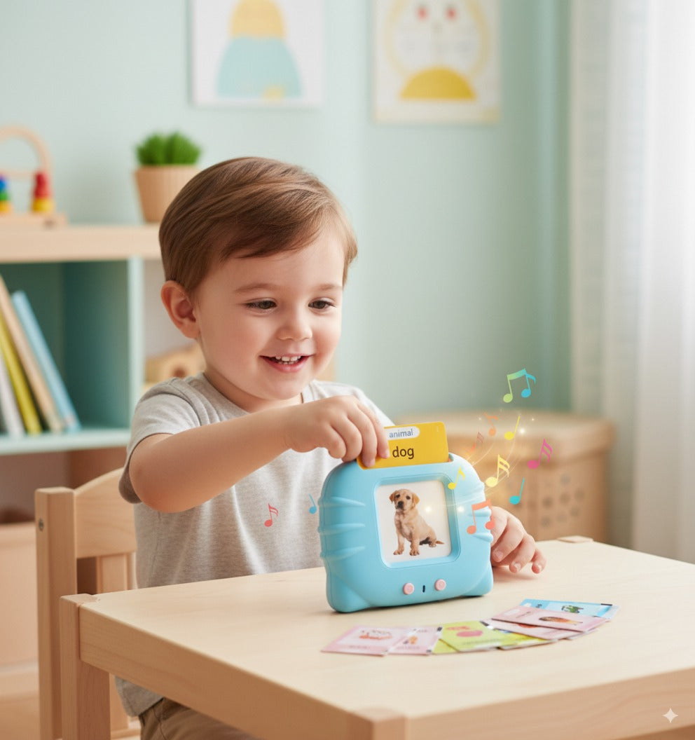 Talking English Flash Cards for Kids – Fun & Educational Learning Toy
