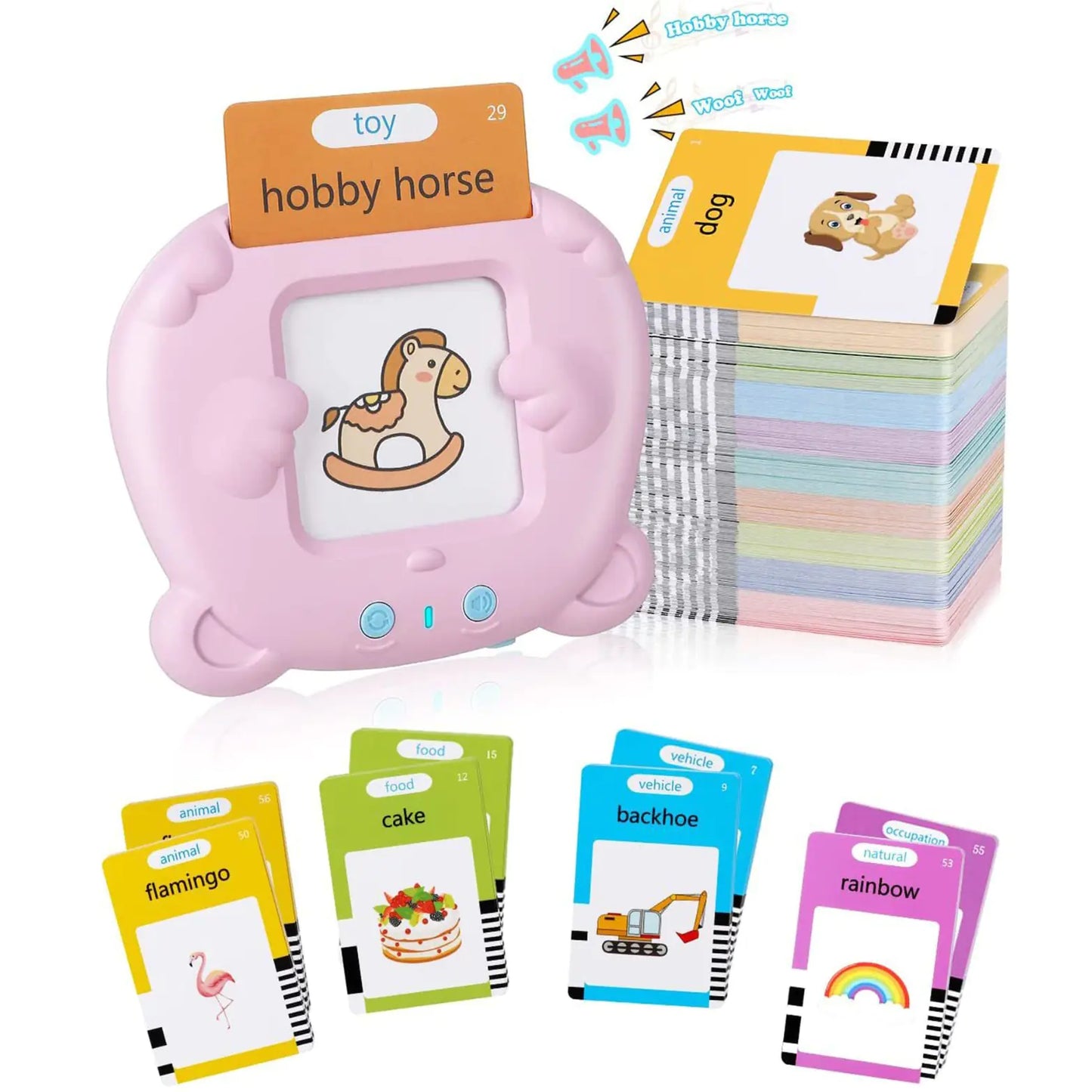 Talking English Flash Cards for Kids – Fun & Educational Learning Toy