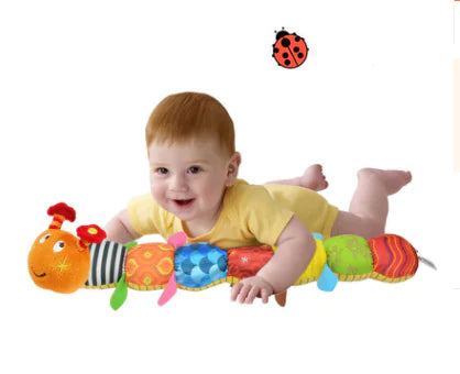 Multifunctional Musical Caterpillar Height Measure Plush Toy